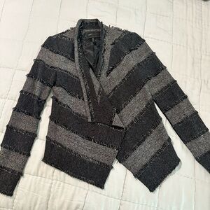 Bcbg tweed blazer small